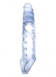 Прозрачная насадка-удлинитель Length Enhancer с подхватом - 27 см. - NMC - в Электростали купить с доставкой