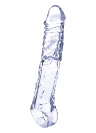 Прозрачная насадка-удлинитель Length Enhancer с подхватом - 22,3 см. - NMC - в Электростали купить с доставкой