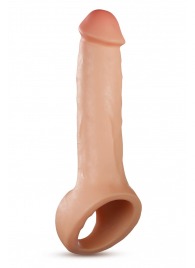 Телесная насадка-удлинитель Thrive 8.75 Inch Realistic Penis Extender Sleeve - 22,2 см. - Blush Novelties - в Электростали купить с доставкой