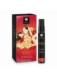 Оральный спрей Waves of Pleasure с ароматом клубники и шампанского - 20 мл. - Shunga - купить с доставкой в Электростали