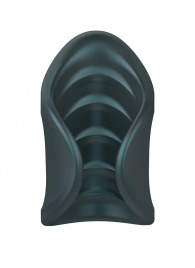 Серый сквозной мастурбатор с вибрацией Manwan Starter - Manwan - в Электростали купить с доставкой