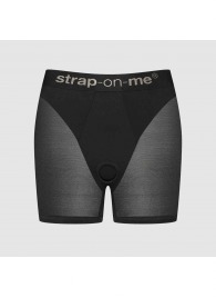 Трусики-шорты для фиксации насадок Strap-on-me Harness Lingerie Halo - size S - Strap-on-me - купить с доставкой в Электростали