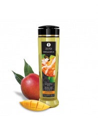 Массажное масло для тела Luscious Mango с ароматом манго - 240 мл. - Shunga - купить с доставкой в Электростали