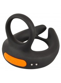 Черный вибростимулятор мошонки RC Scrotum Stimulator with Vibration - Orion - в Электростали купить с доставкой