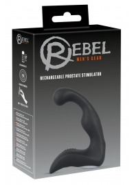 Черный перезаряжаемый стимулятор простаты с вибрацией - 14,6 см. - Orion - в Электростали купить с доставкой