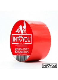Красный скотч для фиксации Non-Sticky Bondage Tape - 15 м. - Intoyou - купить с доставкой в Электростали