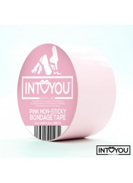 Розовый скотч для фиксации Non-Sticky Bondage Tape - 15 м. - Intoyou - купить с доставкой в Электростали