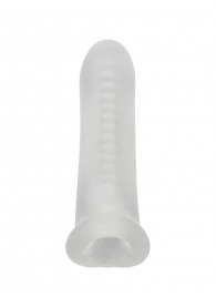 Белый фаллоудлинитель Striker - 13,5 см. - Lola Games - в Электростали купить с доставкой