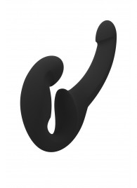 Черный безремневой страпон Share Lite - Fun Factory - купить с доставкой в Электростали