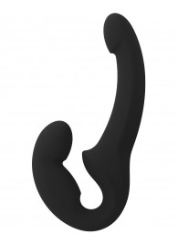 Черный безремневой страпон Share Lite - Fun Factory - купить с доставкой в Электростали