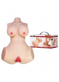 Мастурбатор-торс Aveline с 2 любовными тоннелями - Baile - в Электростали купить с доставкой