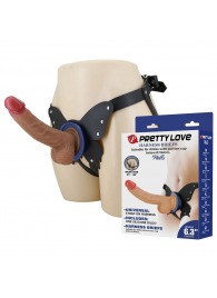 Поясной страпон Wells: трусики в форме бабочки и фаллоимитатор-насадка - Baile - купить с доставкой в Электростали