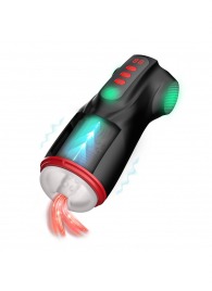 Интерактивный мастурбатор Raven с вакуумом, вибрацией и подсветкой - Shots Media BV - в Электростали купить с доставкой