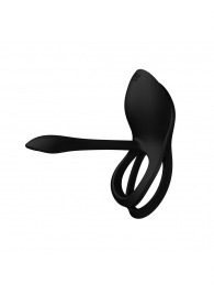 Черное эрекционное виброкольцо Bayek с пультом ДУ - Zalo - в Электростали купить с доставкой