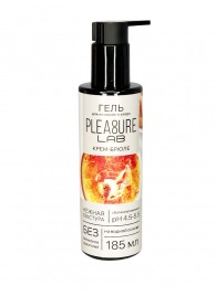 Съедобный лубрикант на водной основе Pleasure Lab с ароматом крем-брюле - 185 мл. - Pleasure Lab - купить с доставкой в Электростали