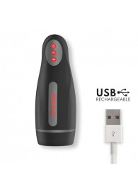 Черный автоматический мастурбатор с управлением через приложение - Oninder - в Электростали купить с доставкой