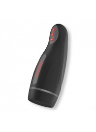 Черный автоматический мастурбатор с управлением через приложение - Oninder - в Электростали купить с доставкой