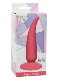 Розовая анальная пробка P-spot Teazer Pink - 12,2 см. - Lola Games - в Электростали купить с доставкой