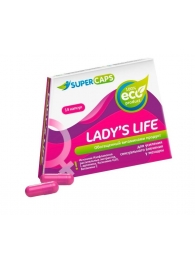 Возбуждающие капсулы Ladys Life - 14 капсул (0,35 гр.) - SuperCaps - купить с доставкой в Электростали