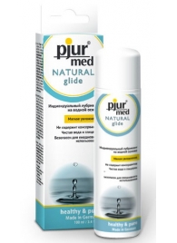 Нейтральный лубрикант на водной основе pjur MED Natural glide - 100 мл. - Pjur - купить с доставкой в Электростали