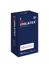 Ультрапрочные презервативы Unilatex Extra Strong - 12 шт. + 3 шт. в подарок - Unilatex - купить с доставкой в Электростали