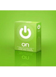 Цветные ароматизированные презервативы ON) Fruit   Color - 3 шт. - ON) - купить с доставкой в Электростали