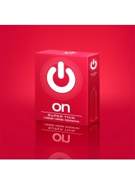 Супертонкие презервативы ON) Super Thin - 3 шт. - ON) - купить с доставкой в Электростали