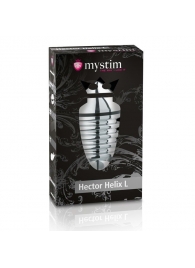 Анальный плаг для электростимуляции Hector Helix Buttplug L - 11,5 см. - MyStim - купить с доставкой в Электростали