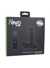 Чёрный перезаряжаемый массажёр предстательной железы NEXUS Revo Slim - Nexus Range - в Электростали купить с доставкой