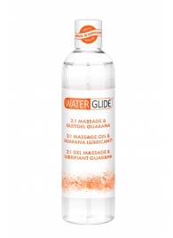 Гель-смазка 2-в-1 MASSAGE   LUBRICANT GUARANA - 300 мл. - Waterglide - купить с доставкой в Электростали