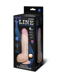 Реалистичный фаллоимитатор на присоске F LINE - 20,5 см. - LOVETOY (А-Полимер)