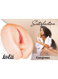 Мастурбатор с 2 тоннелями Satisfaction Gorgeous - Lola Games - в Электростали купить с доставкой