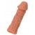 Телесная реалистичная насадка KOKOS Extreme Sleeve 05 с дополнительной стимуляцией - 12,7 см. - KOKOS - в Электростали купить с доставкой
