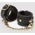 Черные наручники Bound to You Faux Leather Wrist Cuffs - Fifty Shades of Grey - купить с доставкой в Электростали
