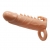 Телесная удлиняющая насадка Penis Sleeve Emmitt - 17 см. - Baile - в Электростали купить с доставкой