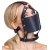 Черный намордник с кляпом-шаром Head Harness With A Gag - Orion - купить с доставкой в Электростали