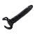 Чёрная насадка-фаллос для двойного проникновения INFLATABLE DILDO SLIM DONG  - 13,5 см. - Toyz4lovers - в Электростали купить с доставкой