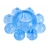 Голубая гелевая насадка-цветок - Toyfa Basic - в Электростали купить с доставкой