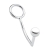 Кольцо на пенис с анальным стимулятором Stainless Steel Anal Hook   Cock Ring - BlueLine - в Электростали купить с доставкой