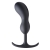Черный массажер простаты с утяжелителями Premium Silicone Weighted Prostate Plug Large - 18,8 см. - XR Brands - в Электростали купить с доставкой