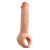 Телесная насадка-удлинитель Thrive 8.75 Inch Realistic Penis Extender Sleeve - 22,2 см. - Blush Novelties - в Электростали купить с доставкой
