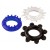 Набор из 3 эрекционных колец разного цвета и рельефа - Boys of Toys - в Электростали купить с доставкой