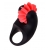 Чёрно-красное эрекционное виброкольцо Erotist - Erotist Adult Toys - в Электростали купить с доставкой