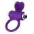 Фиолетовое виброкольцо с ресничками JOS PERY - JOS - в Электростали купить с доставкой
