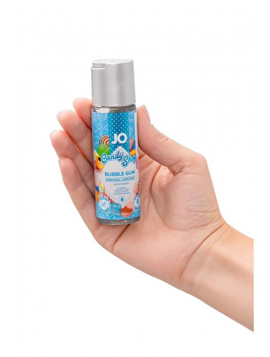 Смазка на водной основе Candy Shop Bubblegum с ароматом жвачки - 60 мл. - System JO - купить с доставкой в Электростали