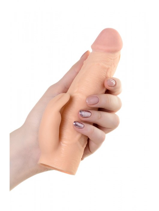 Телесная насадка Toyfa XLover для увеличения размера - 16,8 см. - ToyFa - в Электростали купить с доставкой