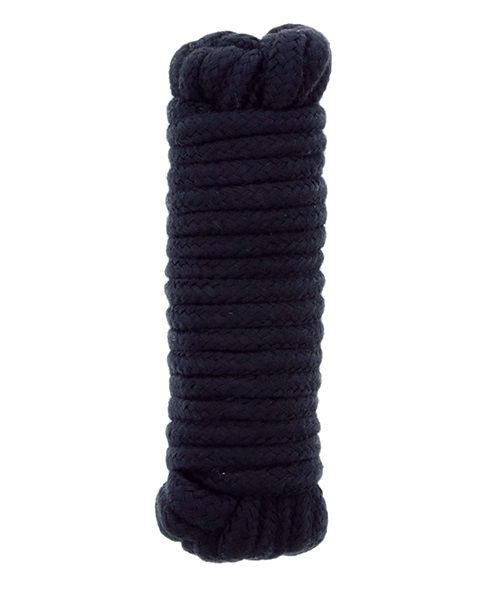 Чёрная веревка для связывания BONDX LOVE ROPE - 5 м. - Dream Toys - купить с доставкой в Электростали