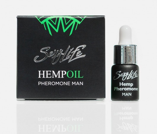 Мужские духи с феромонами Sexy Life HEMPOIL man - 5 мл. -  - Магазин феромонов в Электростали