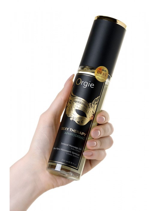Минеральное массажное масло Orgie Sexy Therapy Afrodisiac - 200 мл. - ORGIE - купить с доставкой в Электростали