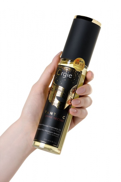 Растительное массажное масло Orgie Tantric Divine Nectar - 200 мл. - ORGIE - купить с доставкой в Электростали